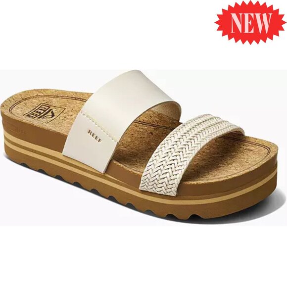 🌷Reef Women's Cushion Vista Hi Slides Vintage🌷 - Picture 1 of 5